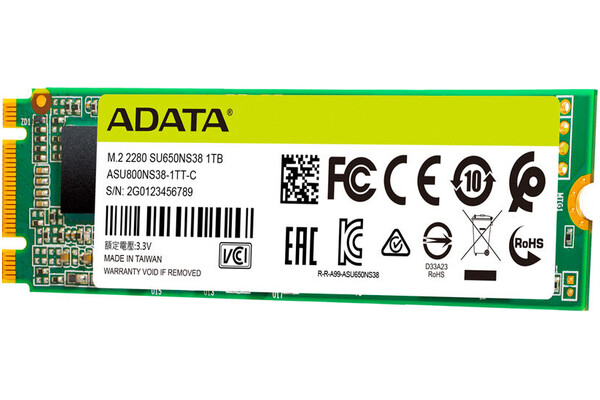 Dysk wewnętrzny Adata SU650 Ultimate SSD M.2 NVMe 256GB