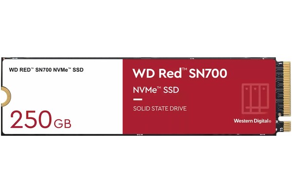 Dysk wewnętrzny WD SN700 Red SSD M.2 NVMe 250GB