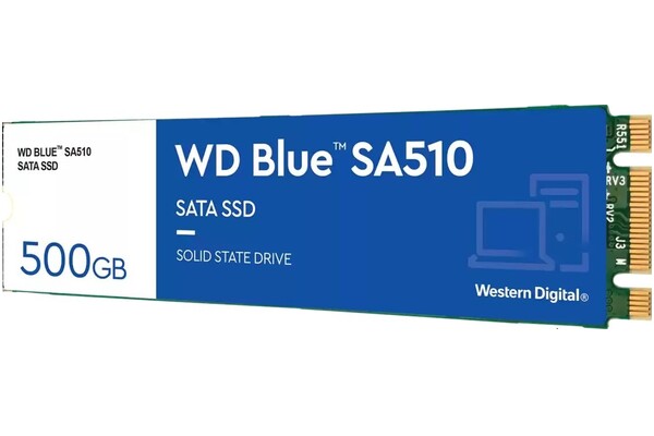 Dysk wewnętrzny WD SA510 Blue SSD M.2 NVMe 500GB