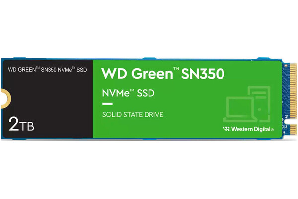 Dysk wewnętrzny WD SN350 Green SSD M.2 NVMe 2TB