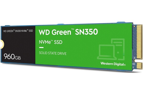 Dysk wewnętrzny WD SN350 Green SSD M.2 NVMe 960GB