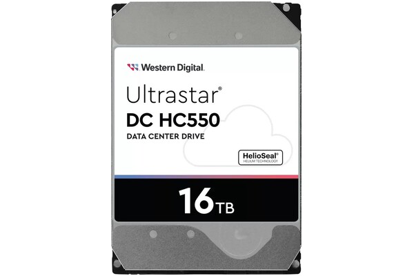 Dysk wewnętrzny WD HC550 Ultrastar HDD SATA (3.5") 16TB