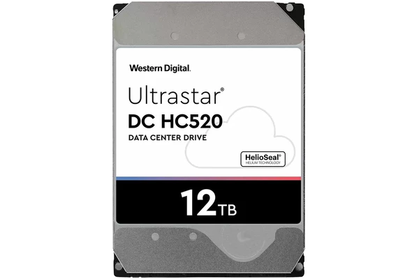 Dysk wewnętrzny WD HC520 Ultrastar HDD SATA (3.5") 12TB