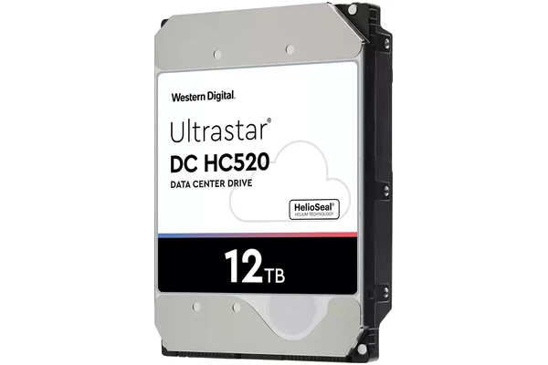 Dysk wewnętrzny WD HC520 Ultrastar HDD SATA (3.5") 12TB
