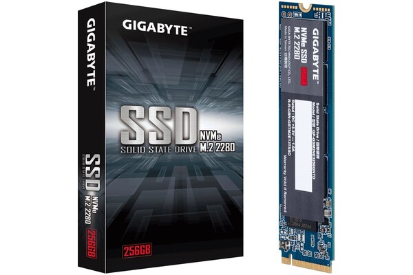 Dysk wewnętrzny GIGABYTE GPGSM2NE3256GNTD SSD M.2 NVMe 256GB