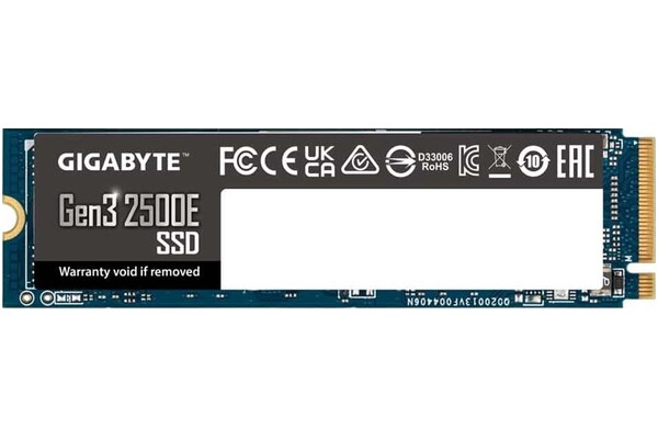 Dysk wewnętrzny GIGABYTE 2500E SSD M.2 NVMe 500GB