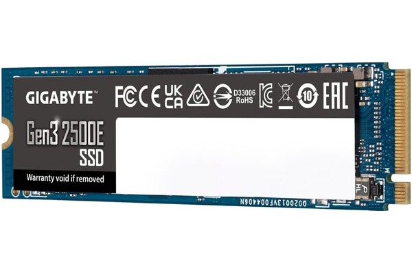 Dysk wewnętrzny GIGABYTE 2500E SSD M.2 NVMe 500GB