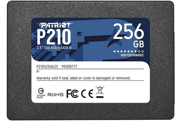 Dysk wewnętrzny Patriot P210 SSD SATA (2.5") 256GB