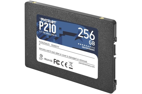 Dysk wewnętrzny Patriot P210 SSD SATA (2.5") 256GB