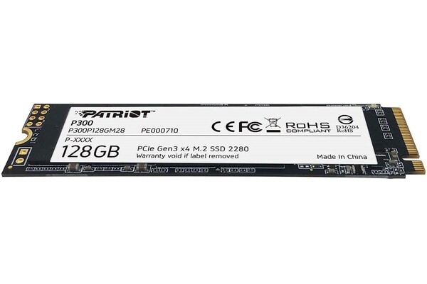 Dysk wewnętrzny Patriot P300 SSD M.2 NVMe 128GB