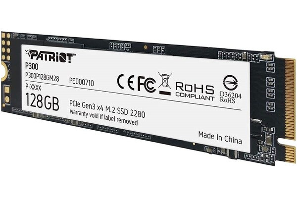 Dysk wewnętrzny Patriot P300 SSD M.2 NVMe 128GB
