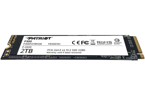 Dysk wewnętrzny Patriot P300 SSD M.2 NVMe 2TB