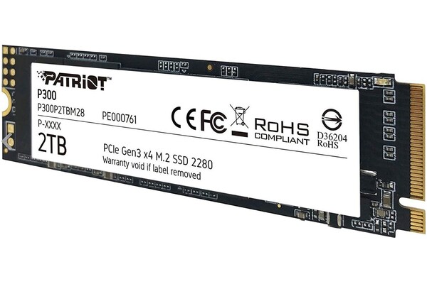 Dysk wewnętrzny Patriot P300 SSD M.2 NVMe 2TB