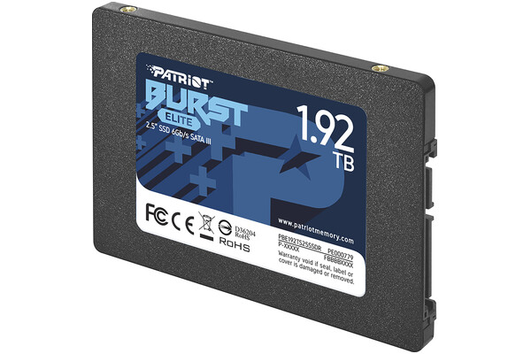 Dysk wewnętrzny Patriot Burst Elite SSD SATA (2.5") 1.9TB