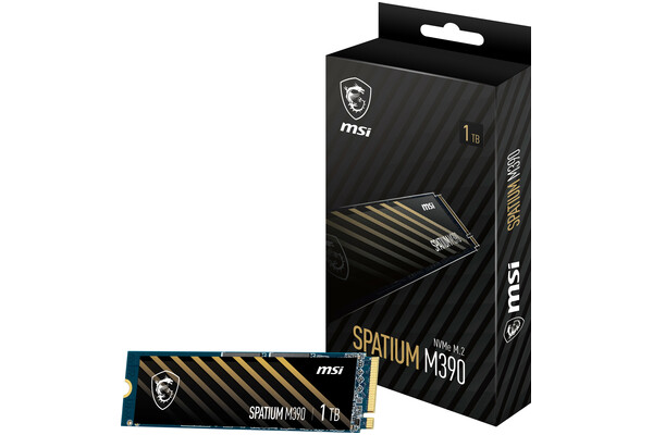 Dysk wewnętrzny MSI M390 Spatium SSD M.2 NVMe 1TB