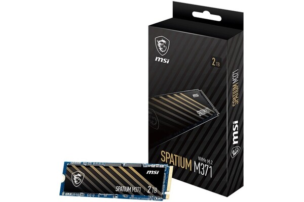 Dysk wewnętrzny MSI M371 Spatium SSD M.2 NVMe 2TB