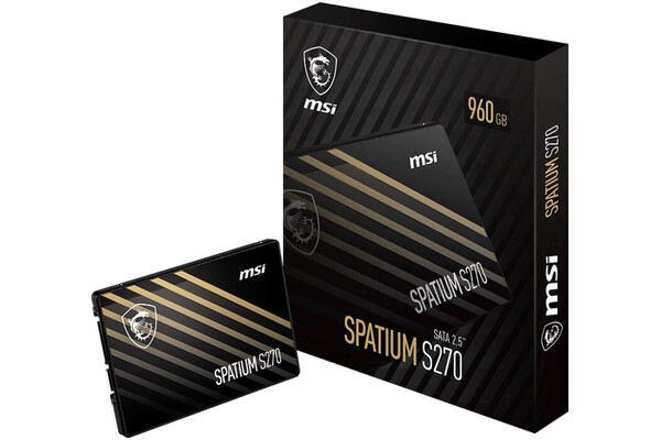 Dysk wewnętrzny MSI S270 Spatium SSD SATA (2.5") 960GB