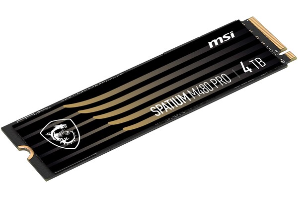 Dysk wewnętrzny MSI M480 Spatium Pro SSD M.2 NVMe 4TB