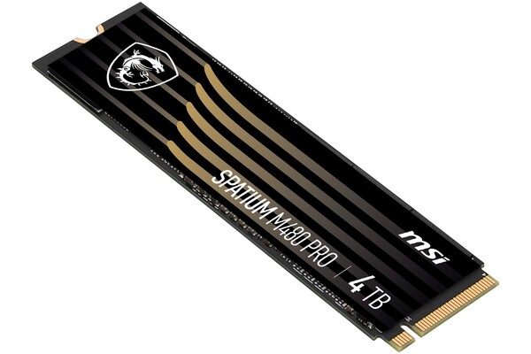 Dysk wewnętrzny MSI M480 Spatium Pro SSD M.2 NVMe 4TB