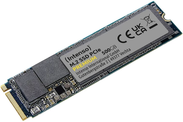 Dysk wewnętrzny INTENSO 3835450 Premium SSD M.2 NVMe 500GB