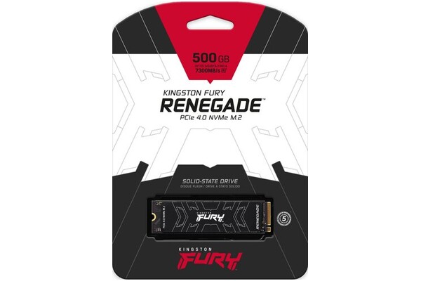 Dysk wewnętrzny HYPERX SFYRS500G Fury Renegade SSD M.2 NVMe 500GB