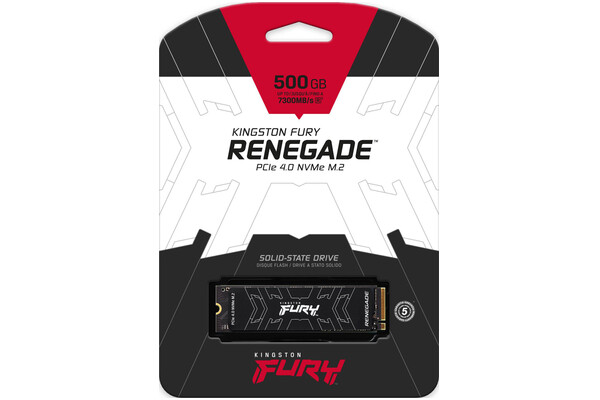 Dysk wewnętrzny Kingston SFYRS Fury Renegade SSD M.2 NVMe 500GB