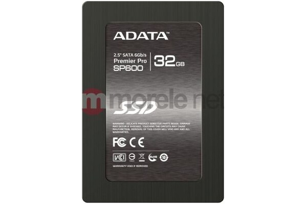 Dysk wewnętrzny Adata SP600 SSD SATA (2.5") 32GB