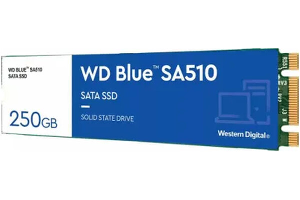 Dysk wewnętrzny WD SA510 Blue SSD M.2 NVMe 250GB