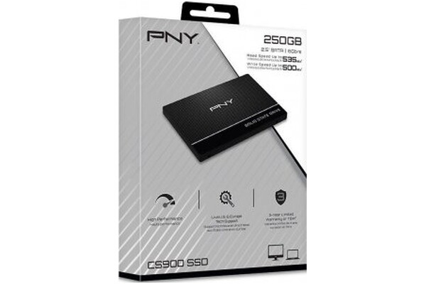 Dysk wewnętrzny PNY CS900 SSD SATA (2.5") 250GB