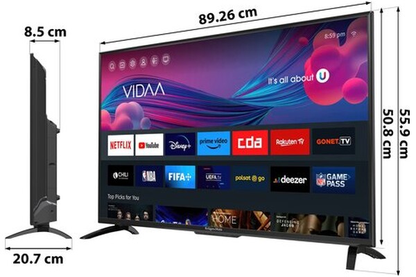 Telewizor Kruger&Matz KM0240FHD-V 40" Full HD
