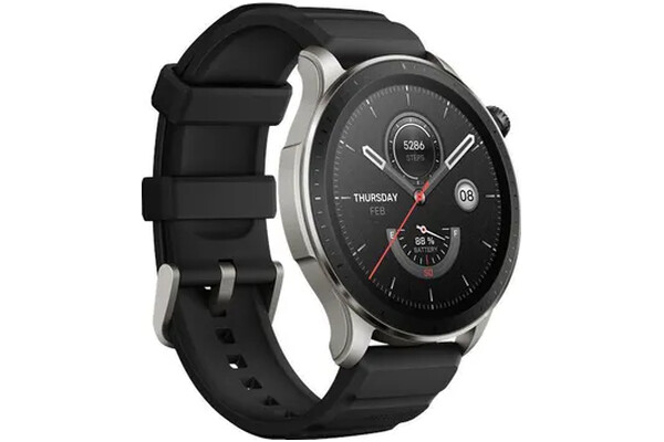 Smartwatch Amazfit GTR 4 1.4" srebrny