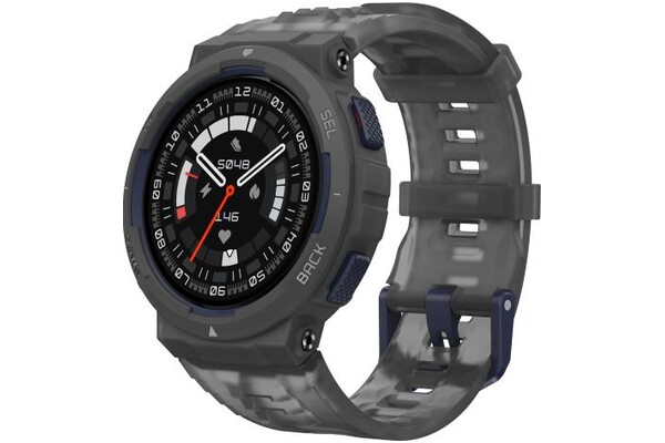 Smartwatch Amazfit Active Edge 1.32" grafitowy