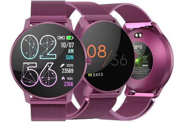 Smartwatch Bemi Ari 1.3" różowy