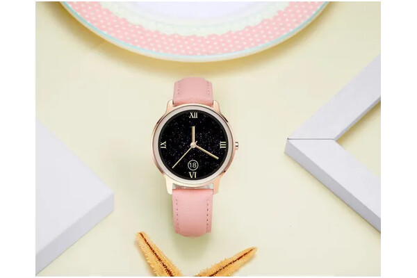 Smartwatch Bemi Ven 1.09" różowo-złoty