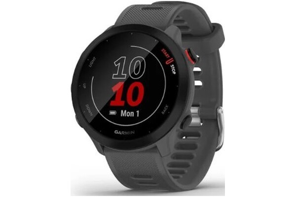 Smartwatch Garmin Forerunner 55 1.04" grafitowy