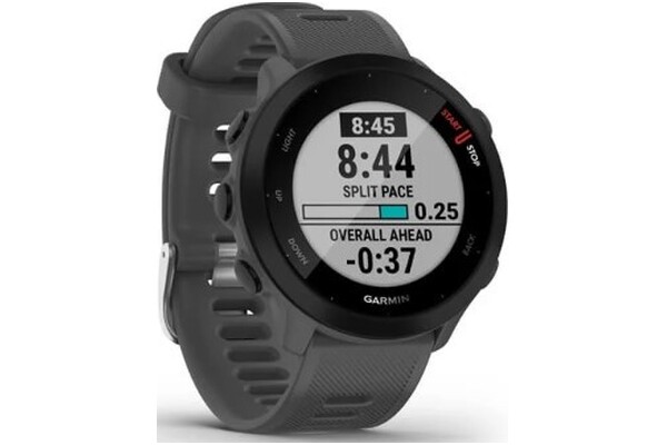Smartwatch Garmin Forerunner 55 1.04" grafitowy