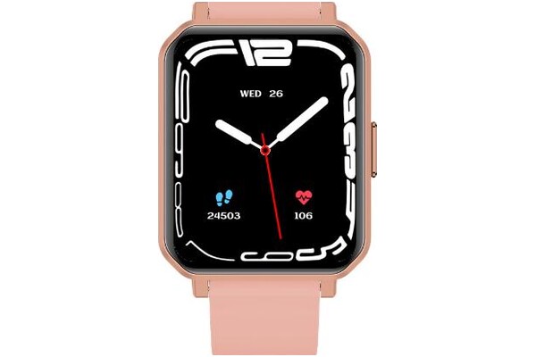 Smartwatch MaxCom FW56 Carbon Pro 1.85" różowy