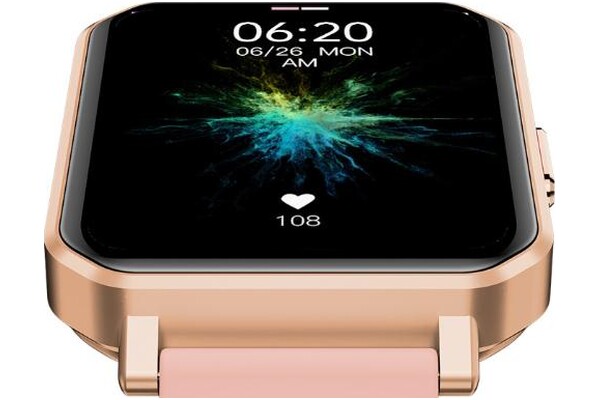 Smartwatch MaxCom FW56 Carbon Pro 1.85" różowy