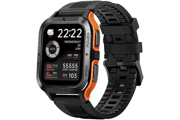Smartwatch MaxCom FW67 Titan Pro 1.85" pomarańczowy