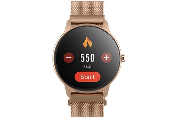 Smartwatch FOREVER SB325 Forevive Slim 1.22" złoty