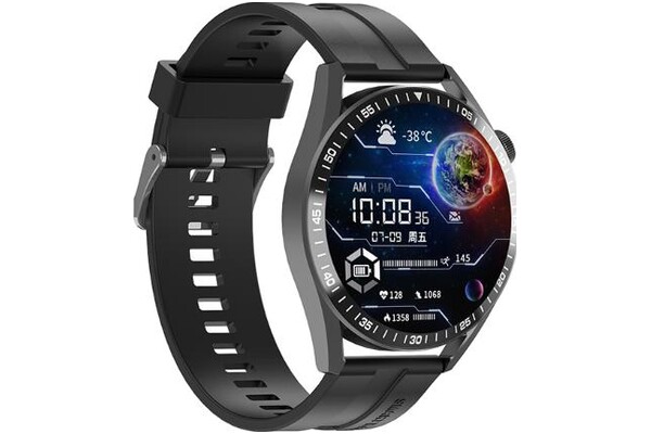 Smartwatch Tracer SM6 Opal 1.28" czarny