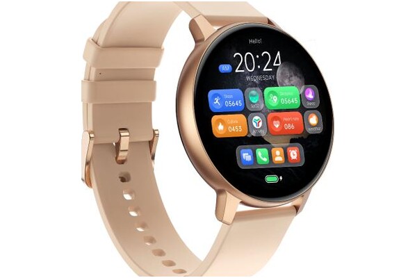 Smartwatch Tracer SMW9A Spark 1.43" różowo-złoty