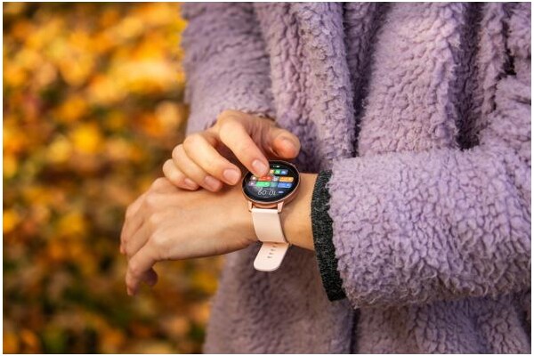 Smartwatch Tracer SMW9A Spark 1.43" różowo-złoty