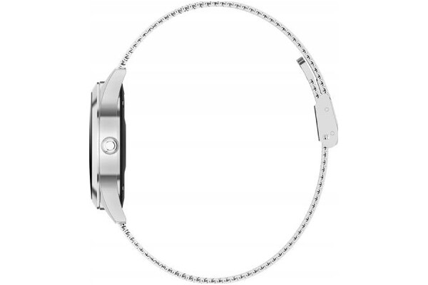 Smartwatch OROMED Smart crystal 1.04" srebrny