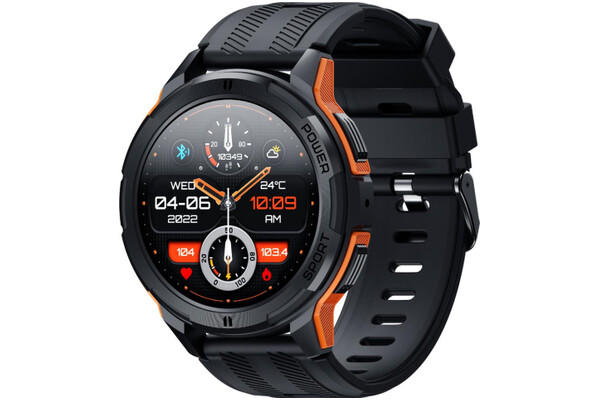 Smartwatch OUKITEL BT10 Rugged Sport 1.43" czarny