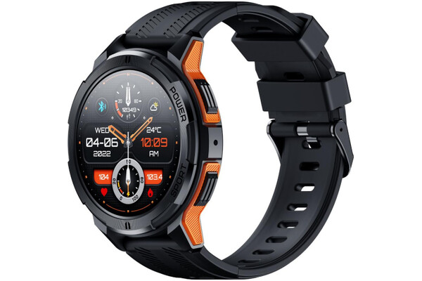 Smartwatch OUKITEL BT10 Rugged Sport 1.43" czarny