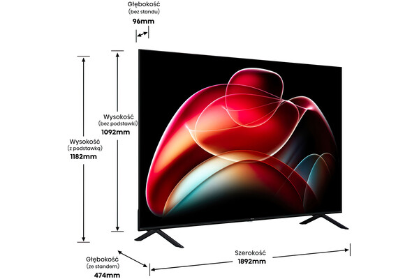 Telewizor Hisense 85A6K 85" 4K Ultra HD