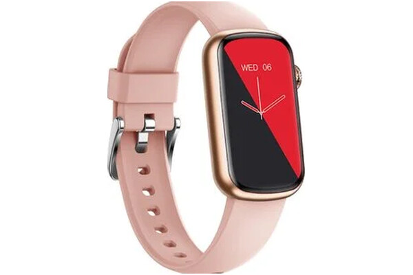 Smartwatch Garett Electronics Action 1.47" różowy