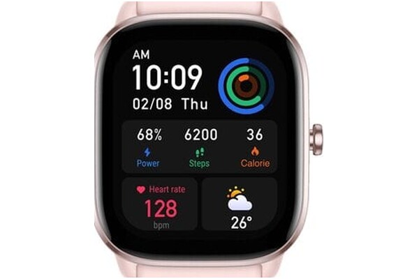 Smartwatch Amazfit GTS 4 Mini 1.65" różowy