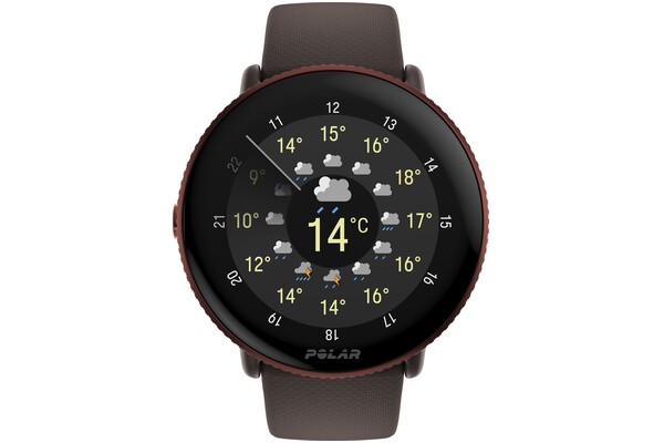 Smartwatch Polar Ignite 3 1.28" Brązowo-miedziany